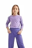 DeFacto Mädchen Langarmshirt - Vielseitige Auswahl an Langarmshirts Kinder - Langarmbodys und Longsleeve für Mädchen
