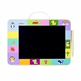 Eichhorn – LCD Zeichentafel mit einer Zeichenfläche von 22,5x16 cm, inkl. Zeichenstift, lasse deiner Kreativität freien Lauf, Batterien im Lieferumfang enthalten, aus Birken und Sperrholz, ab 3 Jahren