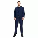 JACK & JONES Male Einreihiger Blazer und Hose JPRFRANCO Super Slim Fit Anzug