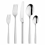 ZWILLING Roseland Besteck Set, 60-teilig, Für 12 Personen, 18/10 Edelstahl/Hochwertiger Klingenstahl, Poliert, Silber [plastikfreie Verpackung]