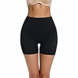 Joyshaper Damen Shorts Unterhose Kurz Hose Miederpants Miederhose Boxershorts Nahtlose Panty Unterwäsche Unter Kleid Rock Schwarz,M
