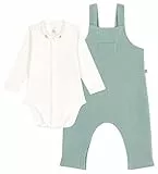 Petit Bateau Unisex Baby A0CG6 Overall-Set, Grün, 6 Monate