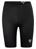 Ziener Unisex Kinder Nimo X-functie Fahrrad Tight Rad Hose Mountainbike Rennrad atmungsaktiv schnelltrocknend gepolstert, Schwarz, 164 EU