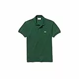 Lacoste Herren Polo-Shirt Kurzarm L1212, Männer Polo-Hemd,2 Knopf,Regular Fit,Grün,5