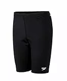 Speedo Jungen ECO Endurance+ Schwimmhose | Training | Chlorbeständig | Schnelltrocknend | Stretchmaterial | Recyclingmaterial | Bequeme Passform Black 7-8