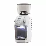 Baratza - Vario W+ 230V Kaffeemühle - Elektrische Kaffeemühle mit Kegelmahlwerk und Stahlflachgrate - Programmierbar, Integrierte Waage für gewichtsbasierte Dosierung - Weiß