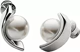 Skagen Ohrringe Für Frauen Agnethe, 15,3 mm X 5,5 mm Silberne Edelstahl-Ohrringe, SKJ0736040