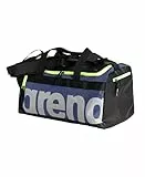 ARENA Unisex - Erwachsene, Tasche, Navy-Neon Yellow, Einheitsgröße