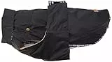 Croci Montreal - Hundemantel, Wintermantel, wasserdichte Jacke, Größe 40 cm, schwarz