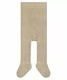 FALKE Unisex Baby Strumpfhose Family B Ti nachhaltige Baumwolle einfarbig 1 Stück, Beige Sand Melange 4650, 80-92