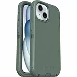 OtterBox Defender Series MagSafe Hülle für iPhone 17e, 16e, 15, 14, 13, stoßfest, sturzsicher, extrem robust, Schutzhülle, 7X getestet nach Militärstandard, Grün
