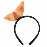 Holibanna Croissant Stirnband Lustiges Haarband Für Cosplay Party Festival Foto-Requisite Kreativer Brotkopfschmuck Komfortabel Tragbar