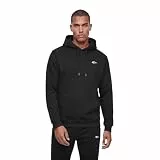 SMILODOX Hoodie Herren Darian, Kapuzenpullover Regular Fit mit Kängurutasche und Tunnelzug, Baumwolle Sweatshirt Langarm Hoodie für Gym Fitness Training Freizeit und sportlichen Alltag