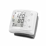 medisana BW 320 Blutdruckmessgerät für das Handgelenk, Präzise Blutdruck und Pulsmessung, Speicherfunktion, Großes Display für leichtes Ablesen, Ampel-Skala, Arrhythmie Erkennung & Warnung