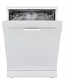 Respekta Bena Unterbau-Geschirrspüler, 60 cm/Freistehend / 5 Programme/Startzeitvorwahl/Automatische Türöffnung / 2 Sprühebenen / 49 dB/Energieeffizienzklasse D/Weiß / GSPS60W-12