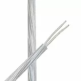 3 m Kabel transparent 2×0,75 mm² H03VV-F – PVC Schlauchleitung Rundkabel für Lampen & Innenbereich