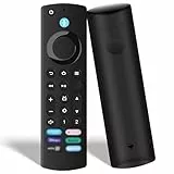Fernbedienung (4 Gen) für Smart TV (2 Gen,3 Gen,Lite,4K) für AMZ Fir-es TV Stick(4K, 4K Max, HD) Ersatz-Sprachfernbedienung für Smart TV Cube (2 Gen & 3 Gen) mit 6 Schnelltasten und Sprachfunktion