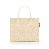 reisenthel daily shopper leo vanilla – Moderner, geradliniger Shopper für jeden Anlass - praktische Handtasche, groß genug für Ihre Einkäufe und Ihre Alltagsgegenstände