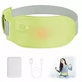 Perioden Wärmegürtel, Nalezuns Tragbares Heizgürtel Wärmegürtel mit 3-Wärmestufen, USB Wiederaufladbar Waschbar Elektrisches Heizkissen zur Schmerzlinderung während der Rücken, unterleib/Magen（grün ）