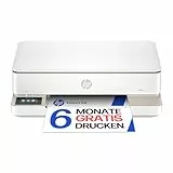 HP Envy 6120e, Multifunktionsdrucker, 6 Monate gratis drucken Instant Ink inklusive, Drucken, Kopieren, Scannen, Mobiler Faxversand, Wi-Fi, Beidseitiger Druck