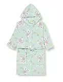 Playshoes Unisex Kinder Fleece-Bademantel Morgenmantel, Einhorn, 110/116