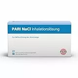 PARI Kochsalzlösung zum Inhalieren für Kinder und Erwachsene – 20 Ampullen á 5ml NaCl 0,9% Inhalationslösung - Steril und ohne Konservierungsstoffe