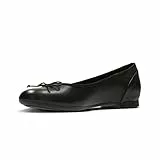 Clarks Damen Couture Bloom Geschlossene Ballerinas, Schwarz (Black Leather) ,40 EU