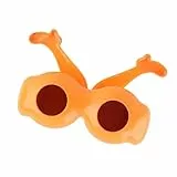 Dilwe Gesäß-Sonnenbrille, Neuartige Beinförmige Sonnenbrille, Lustige Party-Brille für Erwachsene für Einzigartigen Charme, Kunststoffmaterial, Sammlerstück