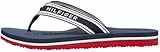 Tommy Hilfiger Damen Flip Flops Webbing Summer mit Gurtband-Riemen, Mehrfarbig (Rwb), 39