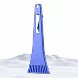 Yaztauho Auto Eiskratzer 23 cm Ergonomischer Griff | Eiskratzer Für Auto Windschutzscheibe | Für Windschutzscheibe Kühltruhe Kühlschrank LKW Winter Eisentferner