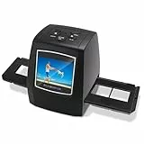 Filmscanner für 35 mm Negative und Dias, hochauflösender Scanner mit 6,1 cm (2,4 Zoll) LCD, Konverter, kein PC und Software erforderlich