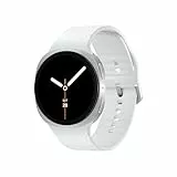 Samsung Galaxy Watch8 Smartwatch mit Galaxy AI, Fitness-Uhr und Fitness-Tracker, Sport Band, Wellness- und Schlaf-Coaching, 40 mm, Bluetooth, Silver, 3 Jahre Herstellergarantie