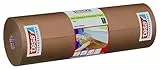 tesa selbstklebendes Schutzpapier - Für großflächigen Schutz und Abdeckung, rückstandsfrei entfernbar, 1 Rolle 50 m x 30 cm