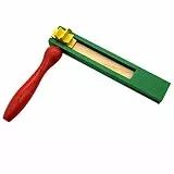 GICO Ratsche einfach, Schnarre aus Holz, Rätsche, bunter Krachmacher, Karneval Stimmungsmacher 6570