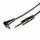 Walimex Synchrokabel - 17 x 8 x 4200 mm - mit Klinkenstecker 3,5 mm und X-Kontakt - für Blitzkabel für Blitzgerät Studioblitzleuchte