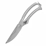 Westmark Geflügelschere, mit Innenfeder und Verriegelung, Schneidklingenlänge: 8 cm, Rostfreier Edelstahl, Poliert, Modern, Silber, 13732280
