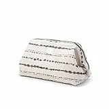 Elodie Details Kulturbeutel/Kosmetiktasche Zip&Go aus Baumwolle mit Breite Öffnung - Stabile Form - Tidemark Drops, Mehrfarbig