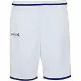 Spalding Damen Damen Shorts Move Shorts, weiß/royal, XL, 300514504