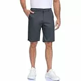 HOTIAN Herren Shorts Sommer Freizeithose Kurze Baumwolle Bermuda Shorts Sporthose Kurz Elastische Taille mit Taschen