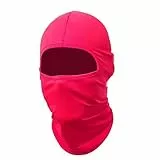 OcioDual Sturmhauben, Dunkle Rose fur Motorradfahren, Snowboarden Outdoor Sports, Gesichtshaube Skimaske, Gesichtsmaske, Sturmmütze, Motorradmaske, Dünn und Atmungsaktiv Fahrradmaske
