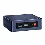 Beelink Mini PC MINI S13, Intel Twin Lake-N150 Processor (bis zu 3.60GHz) Mini Computer 12GB LPDDR5 500GB SSD Office Mini Desktop PC Windows 11 Home, 4K Dual HDMI/WiFi 6/BT5.2/RJ45 2.5G
