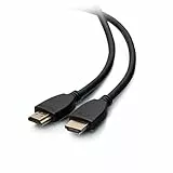 C2G 0,6 m 4K UHD High Speed HDMI-Kabel (60 Hz) mit Ethernet für 4K-Geräte, Fernseher, Laptops, Xbox One, Xbox Series S, Blu-ray, DVD, PS4, PS5, Smart-TV, Soundbar und Monitore (2 Fuß)