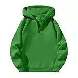 Angxiwan Pulli Damen schwarz Baumwolle,Hoodie Damen Pullover mit Kapuze Winter Langarmshirt Casual Lässige Übergangs Mantel Freizeit Fashion Herbstoutfits Elegant Stretch Kleidung