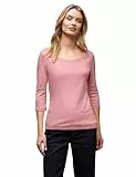 Street One Basic T-Shirt mit 3/4 Arm Powder pink 40