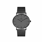 Weayege Armbanduhren für Damen,Damen Analog Quarz Armbanduhr,Damen Uhren Lederband Luxus Quarzuhren wasserdichte Mode Kreative Armbanduhr für Damen