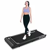 Mobvoi Walking Pad Intelligente KI Untertisch-Laufband, Tragbar, klein, 2-in-1-Laufbänder für Zuhause und Büro, Walking-Jogging-Laufband, TicSports Zwift Kinomap, Fernbedienung, 6 km/h, Platzsparend