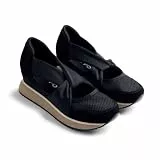 GIOSEPPO Tuhelj Plateau für Damen, Schwarz/Weiß, Größe 38