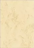 SIGEL DP372 Hochwertiges Marmor-Papier beige, A4, 100 Blatt, Motiv beidseitig, 90 g, Briefpapier, Speisekarte, aus nachhaltigem Papier