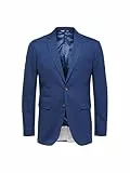 SELETED HOMME Men's SLHSLIM-Neil BLZ B NOOS Sakko, Blue Depths, 54