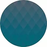 Komar DOT runde und selbstklebende Vlies Fototapete Lucy with Diamonds - Ø Durchmesser 125 cm - 1 Stück - Tapete, Dekoration, Wandtapete, Wandbild, Wandbelag, Designtapete - D1-005